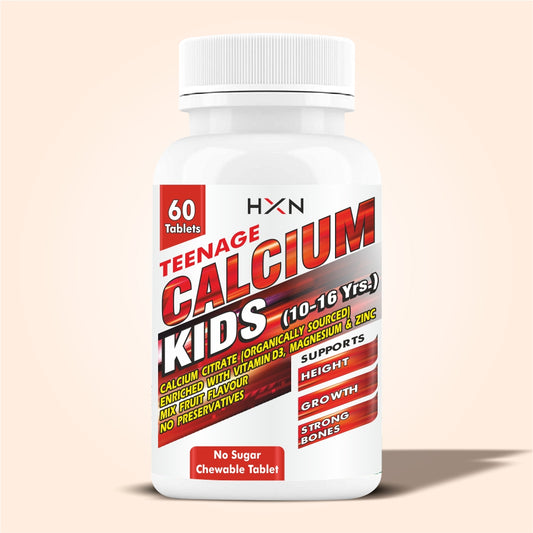 HXN Calcium For Kids (10-16 Years) 60 Tablets