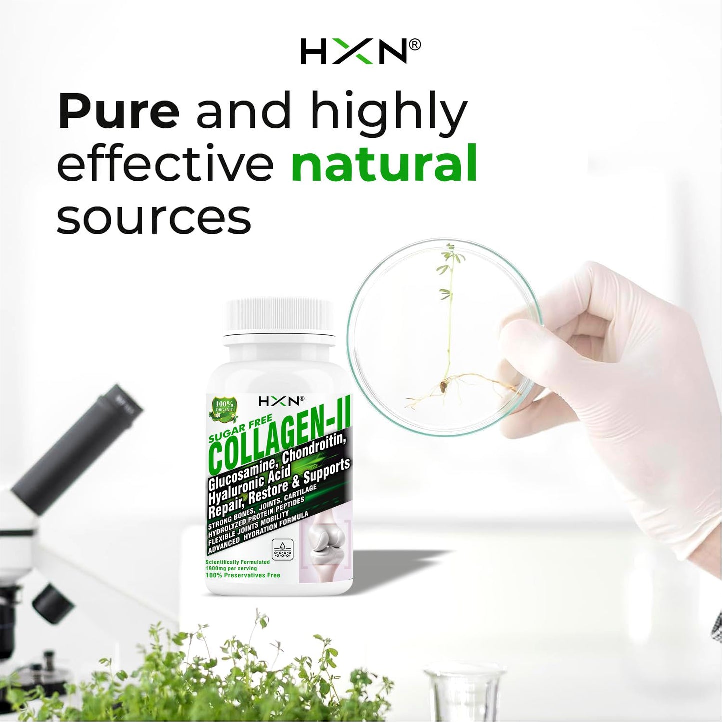 HXN Collagen Type 2 Supplement 60 Tablets