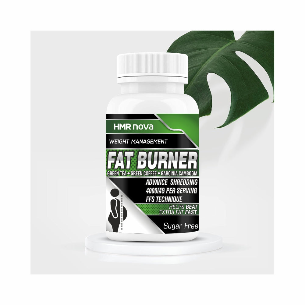 HMR NOVA Weight Loss For Men & Women With Garcinia Cambogia, Green Tea, Curcuminoids Extract, Caffeine, Omega 3, L-Carnitine, Vitamin B12, As Fat Burner Supplement -60 Tablets