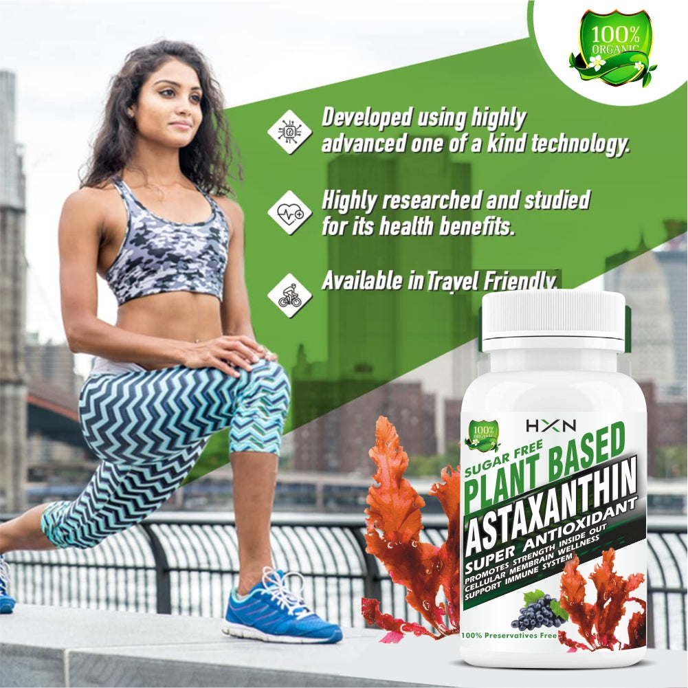 HXN Astaxanthin 6mg 60 Tablets