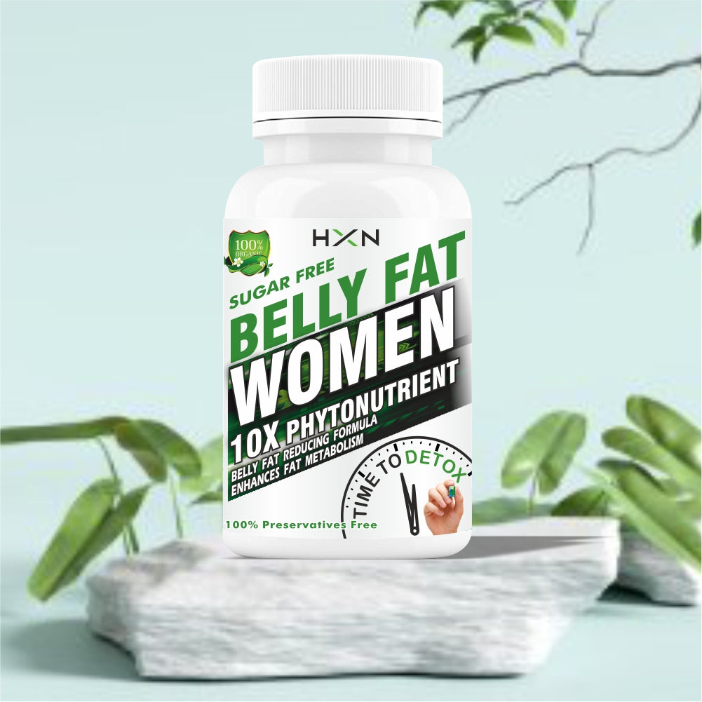 HXN Belly Fat Burners For Women 60 Tablets