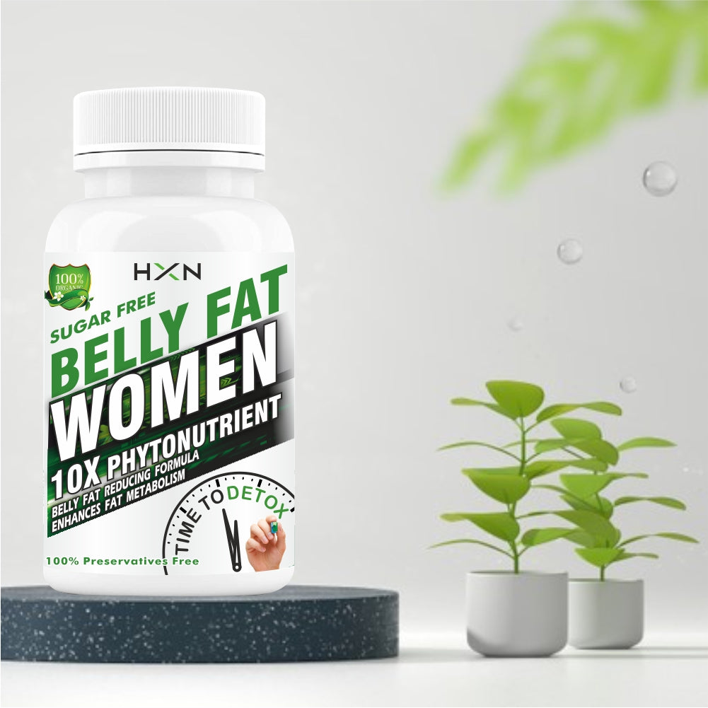 HXN Belly Fat Burners For Women 60 Tablets