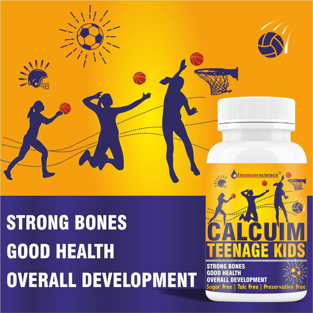 Immunescience Calcium For Teenage 120 Tablets
