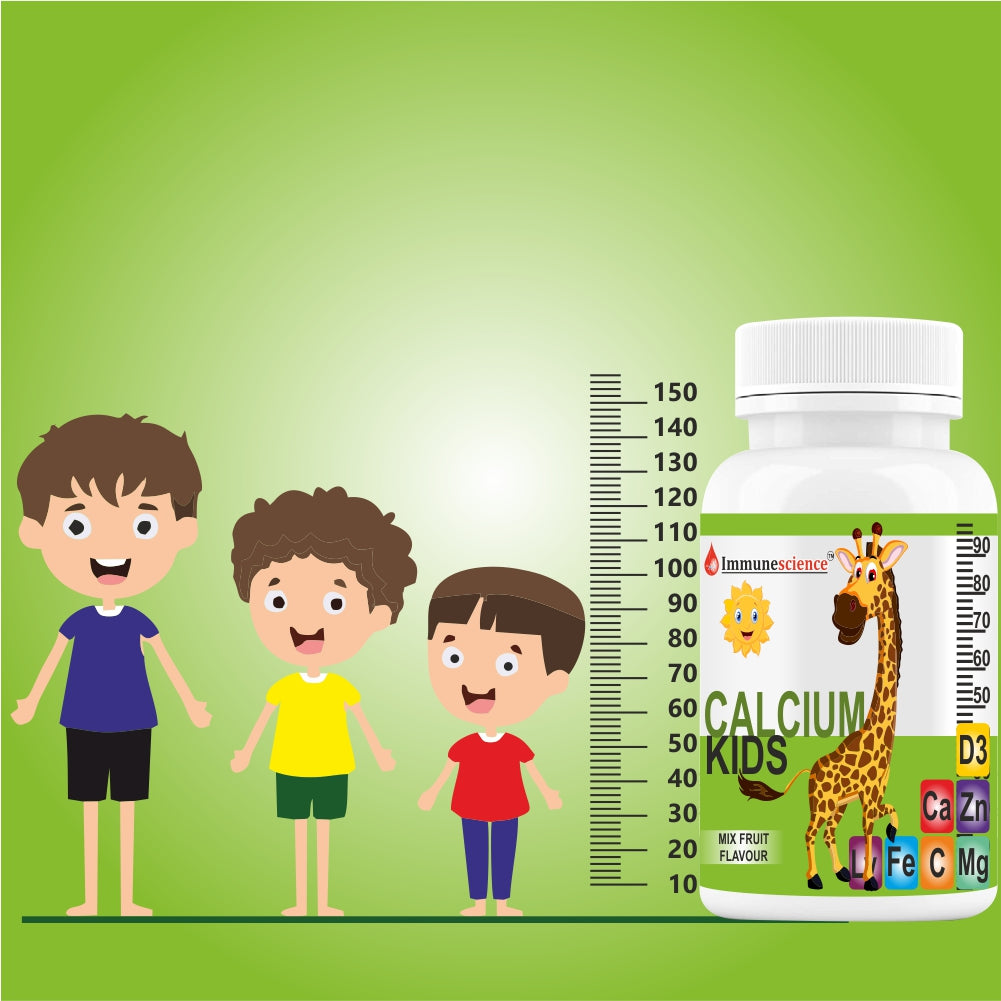 Immunescience Calcium For Kids 120 Tablets