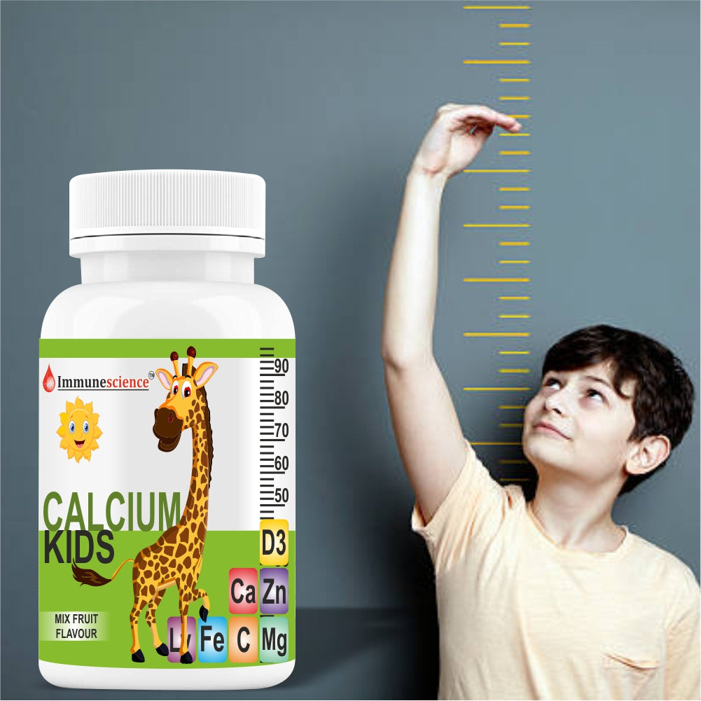 Immunescience Calcium For Kids 60 Tablets