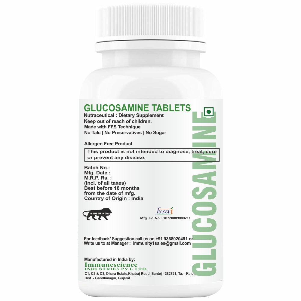 HXN Glucosamine Hcl 60 Tablets