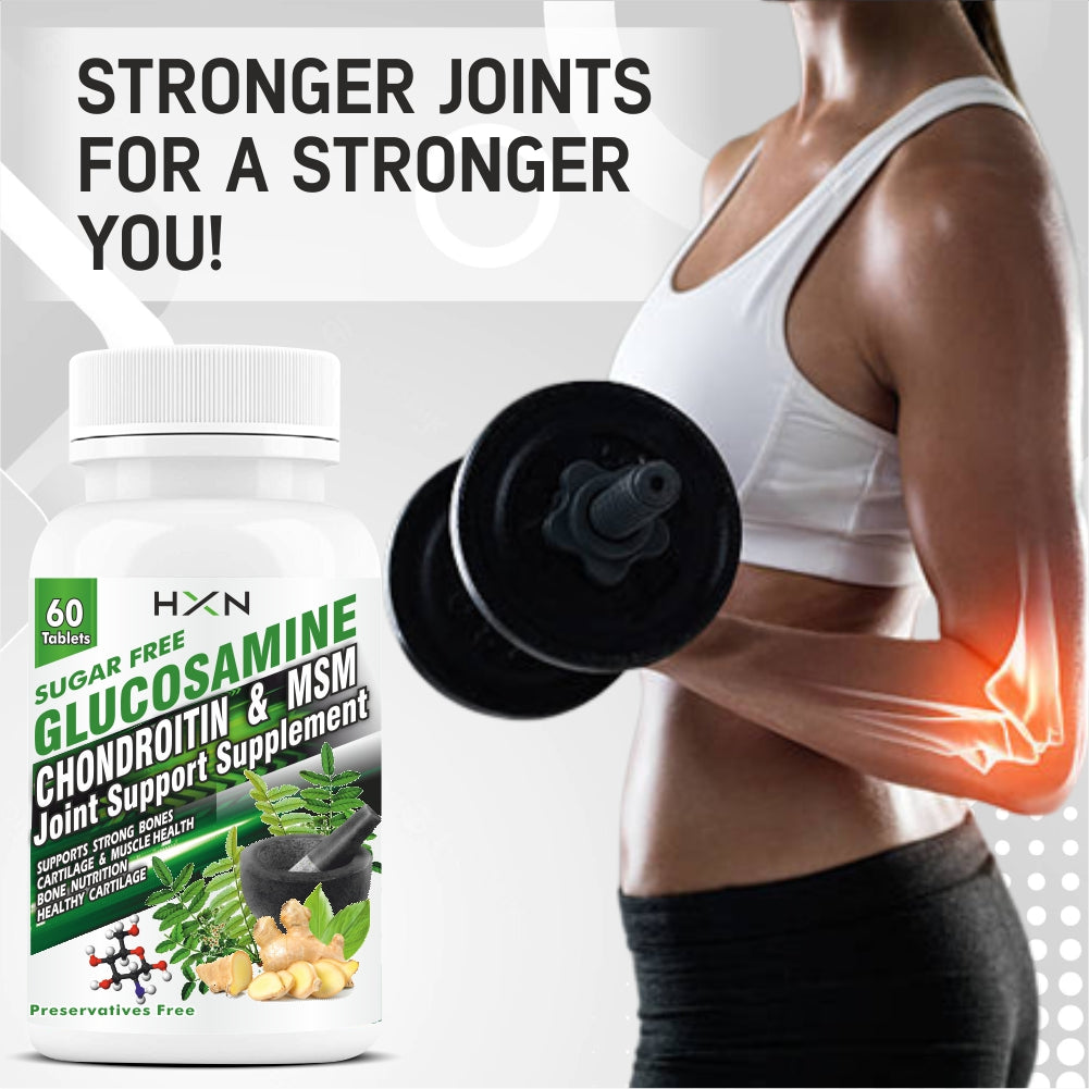 HXN Glucosamine Hcl 60 Tablets
