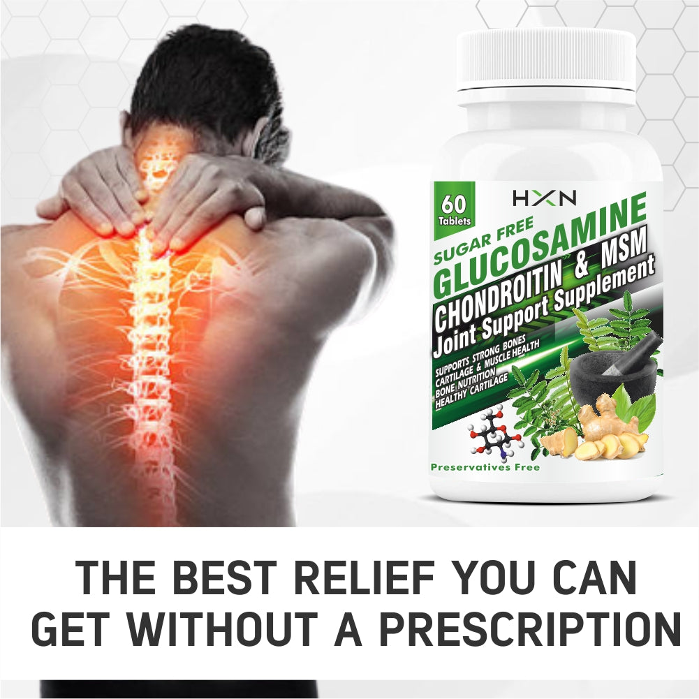 HXN Glucosamine Hcl 60 Tablets