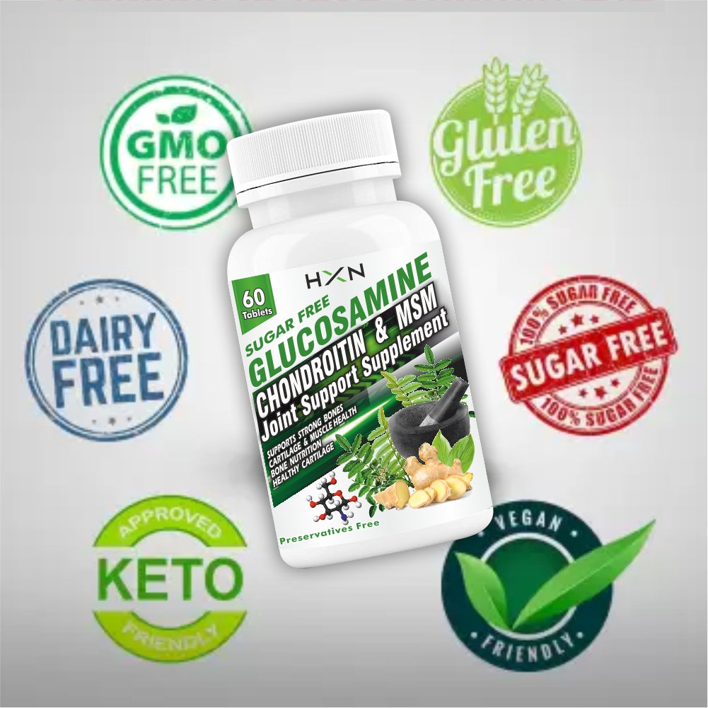 HXN Glucosamine Hcl 60 Tablets