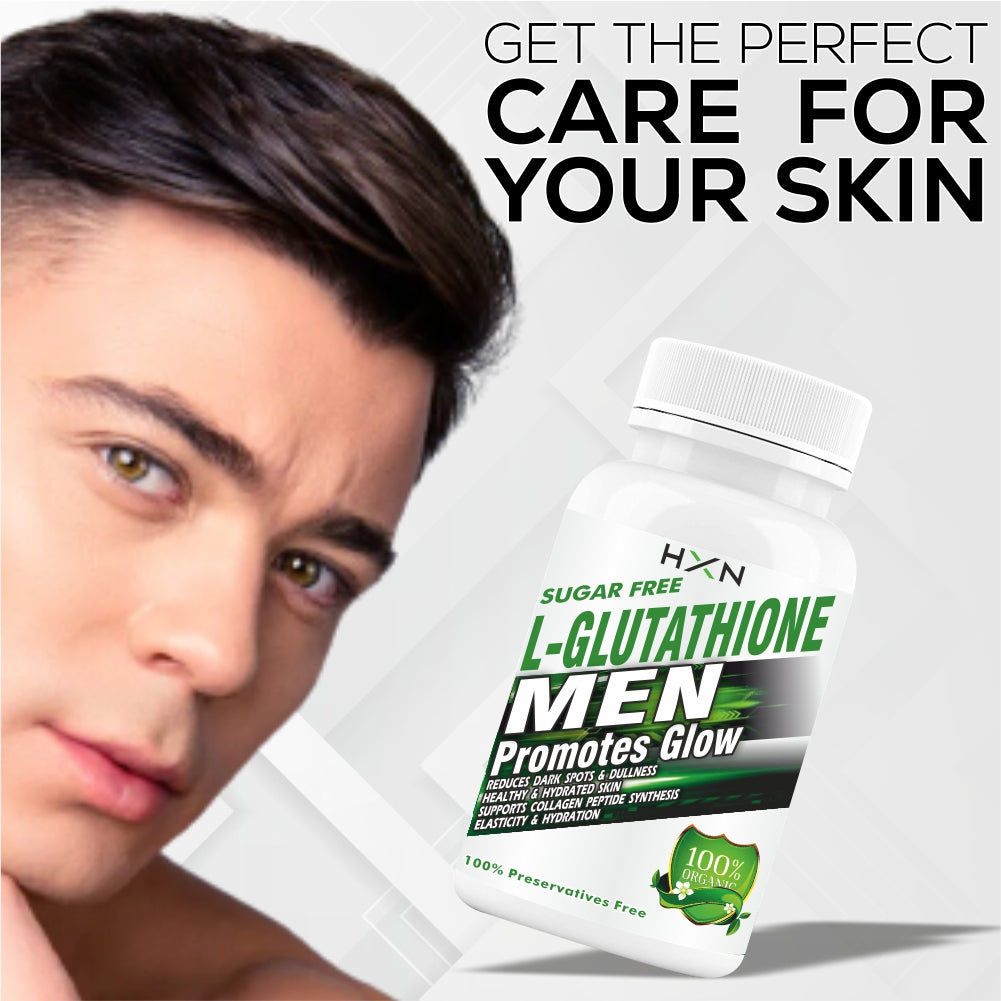 HXN L Glutathione Tablets for men 60 Tablets