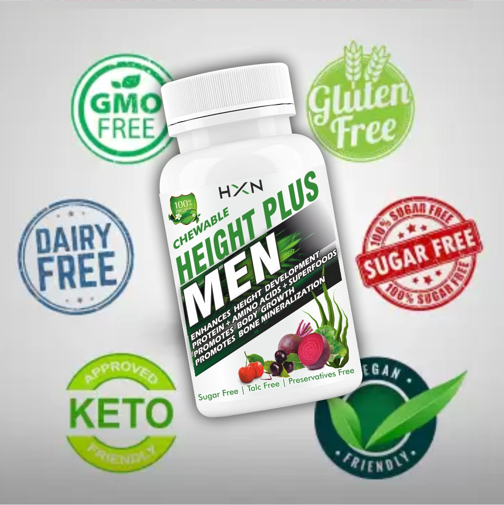 HXN Height Increase for Men 60 Tablets