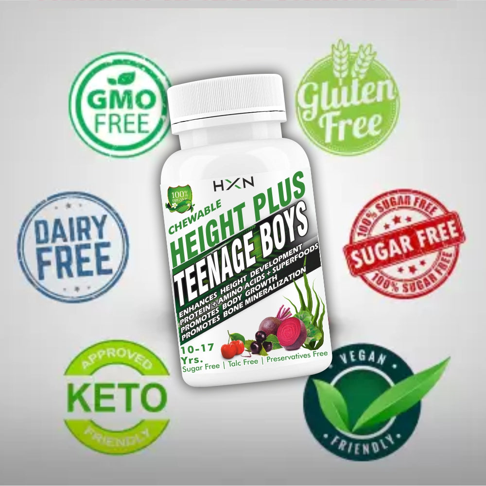 HXN Height Increase Medicine For Boys 60 Tablets