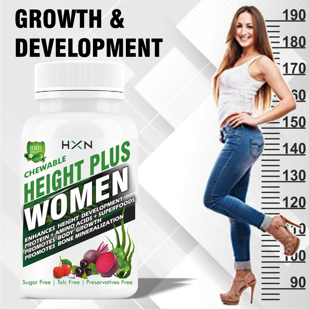 HXN Height Increase Medicine for Women 60 Tablets