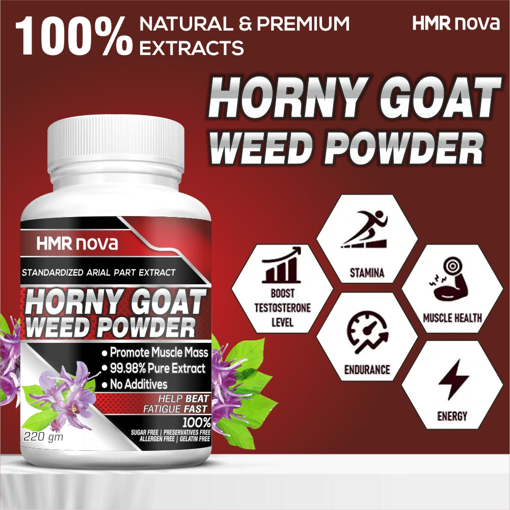 HMR NOVA Horny Goat Weed 220gm Powder