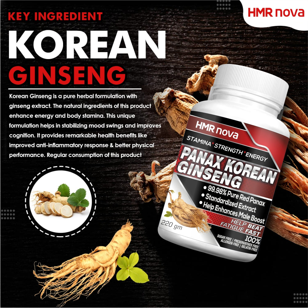 HMR NOVA Ginseng 220gm Powder