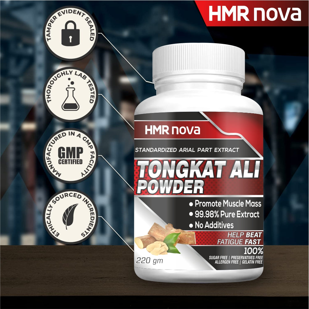 HMR NOVA Tongkat Ali Root 220gm Powder
