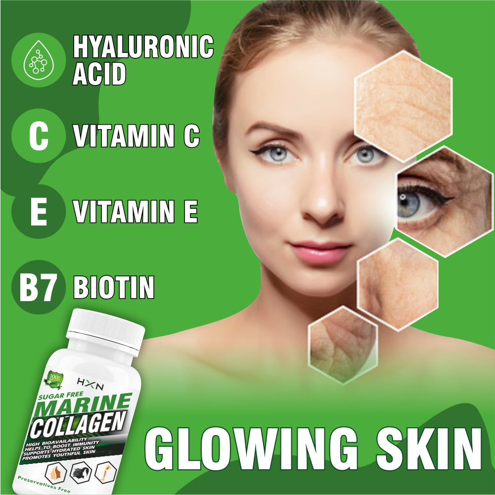 HXN Marine Collagen 120 Tablets