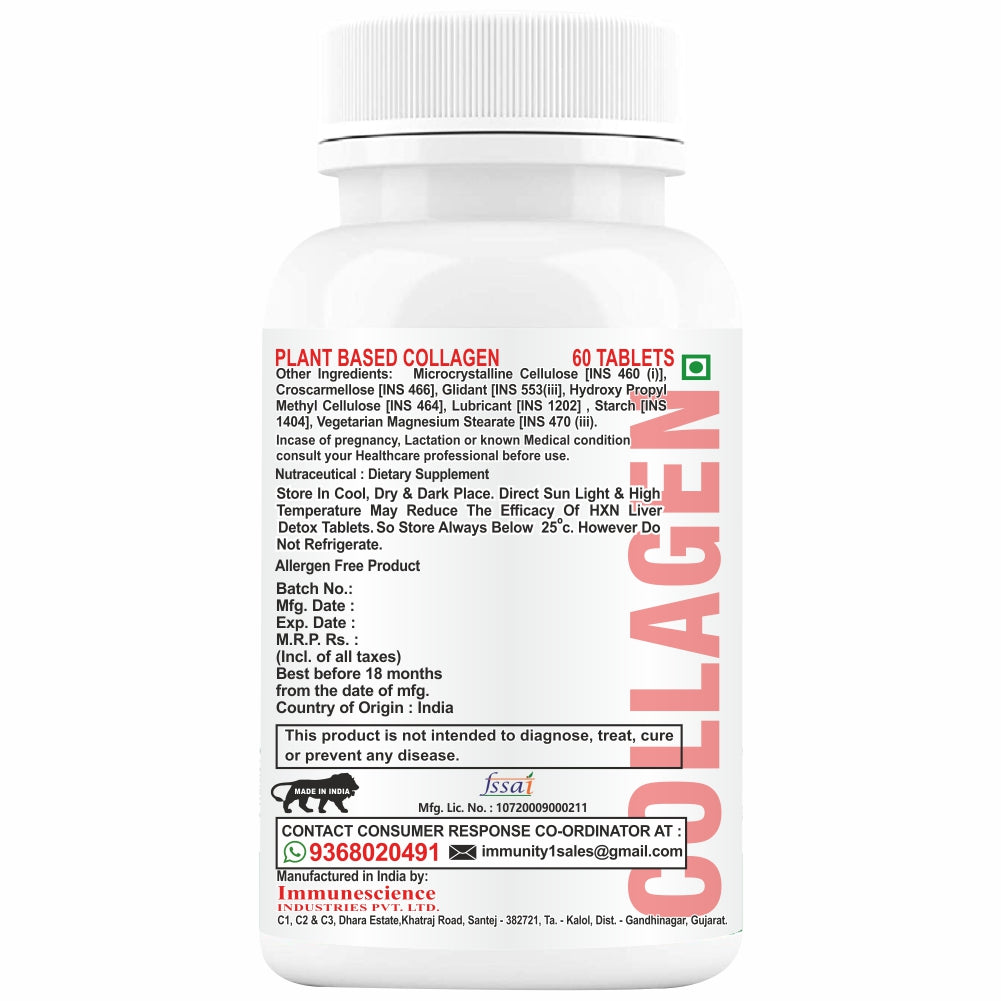 HXN Collagen Supplement For Skin 60 Tablets