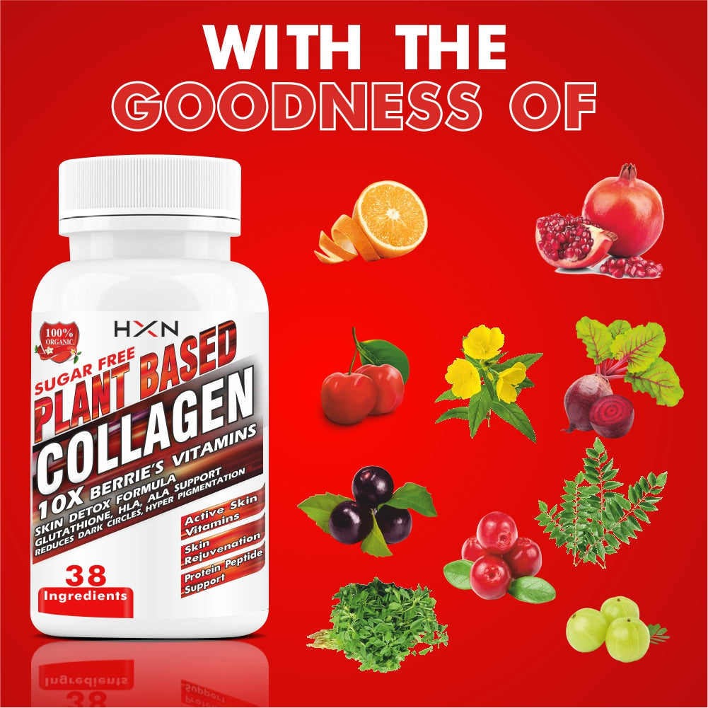 HXN Collagen Supplement For Skin 60 Tablets
