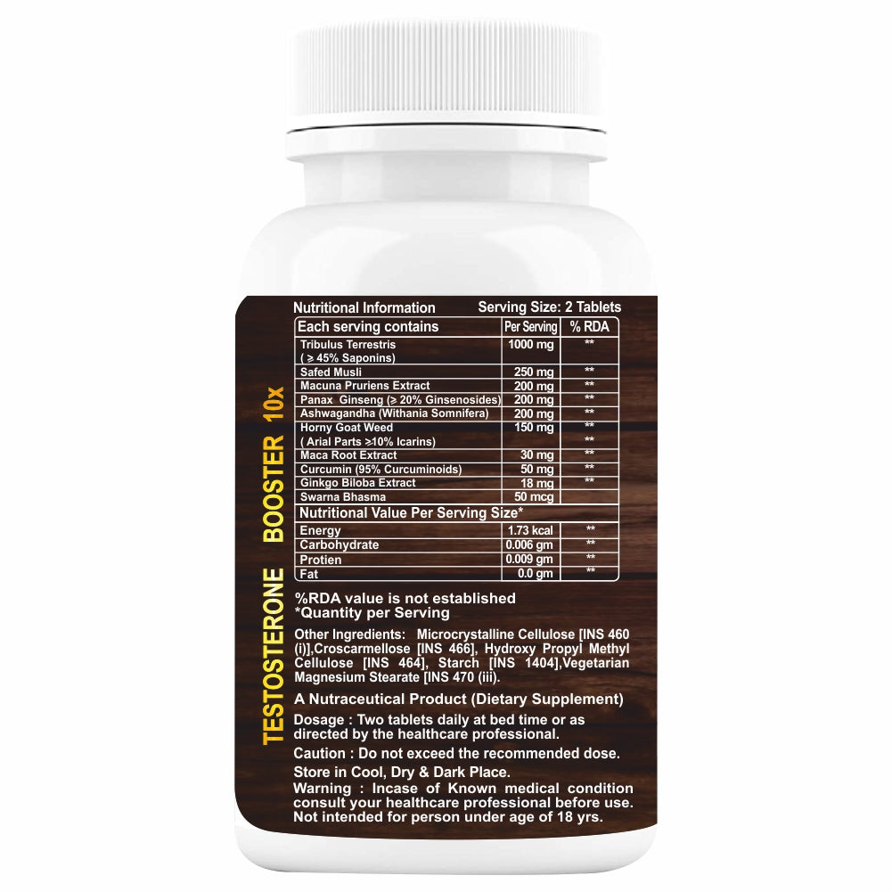 HXN Testosterone Booster For Men 60 Tablet