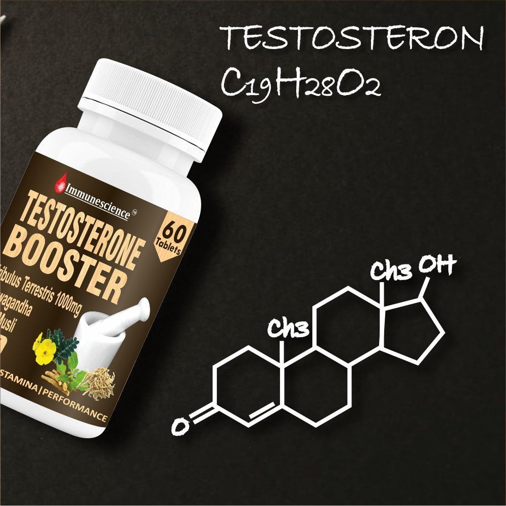 Immunescience Testosterone Booster for men 120 Tablets