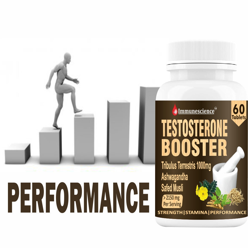 Immunescience Testosterone Booster for men 120 Tablets