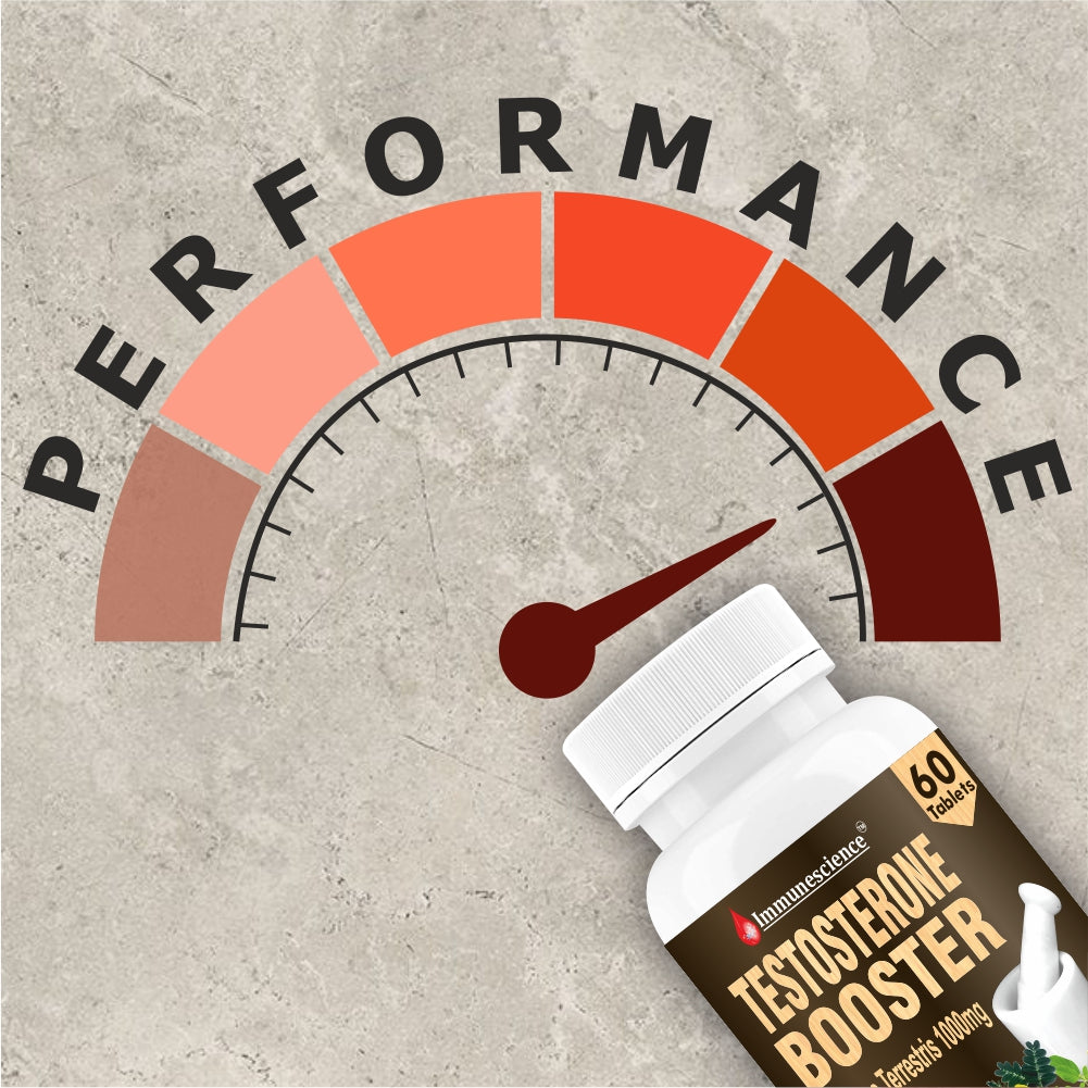 Immunescience Testosterone Booster for men 60 Tablets