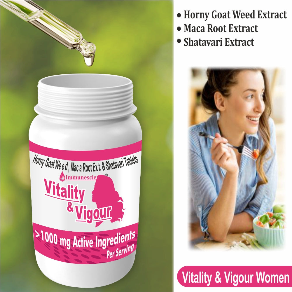 Immunescience Energy Booster for women 120 Tablets