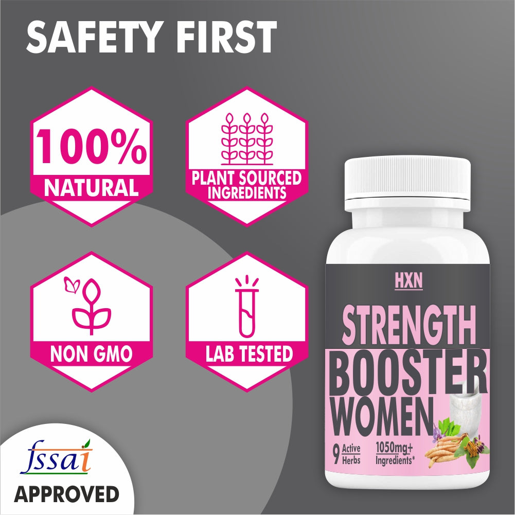 HXN Strength Booster For Women 60 Tablets