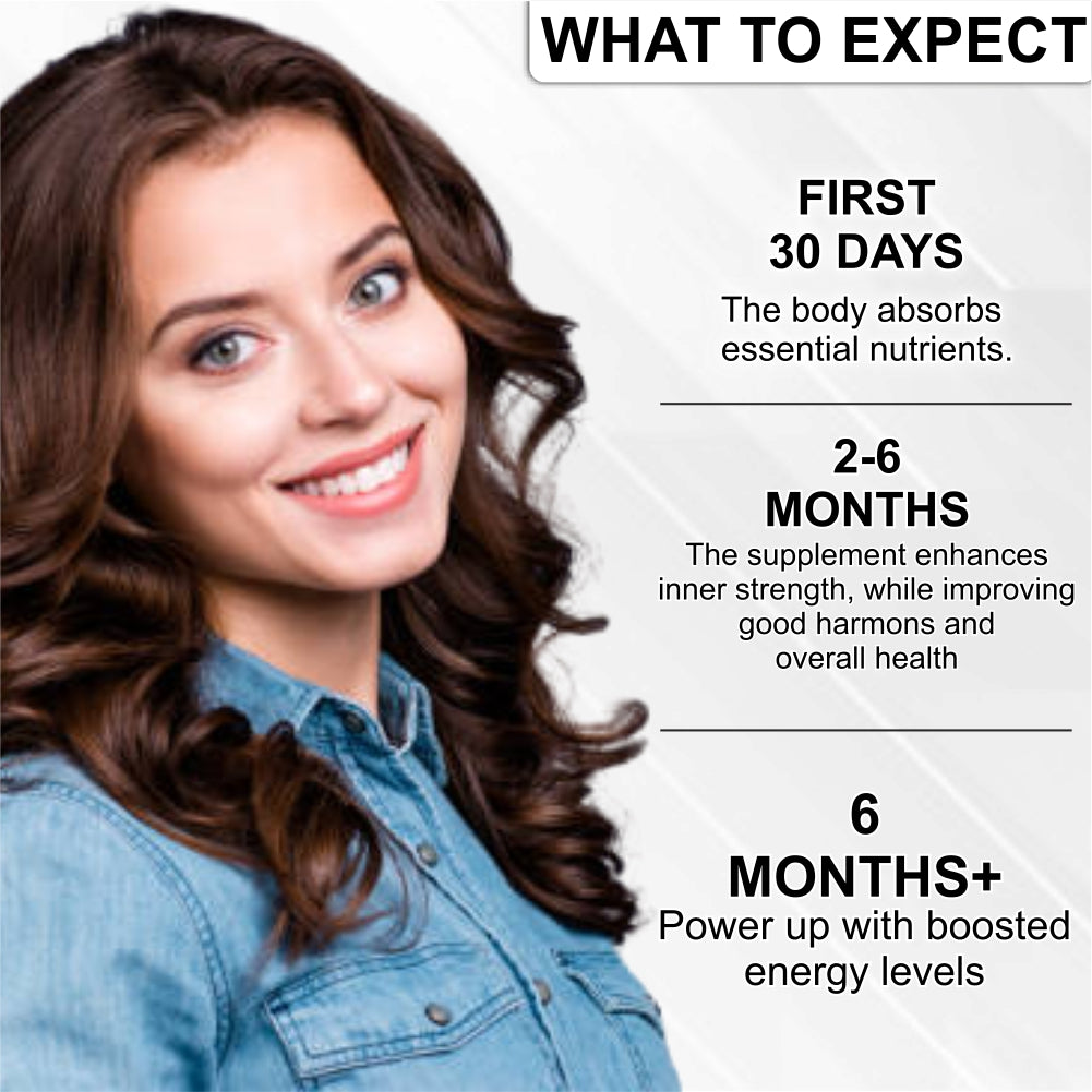 HXN Energy Booster For Women 60 Tablets