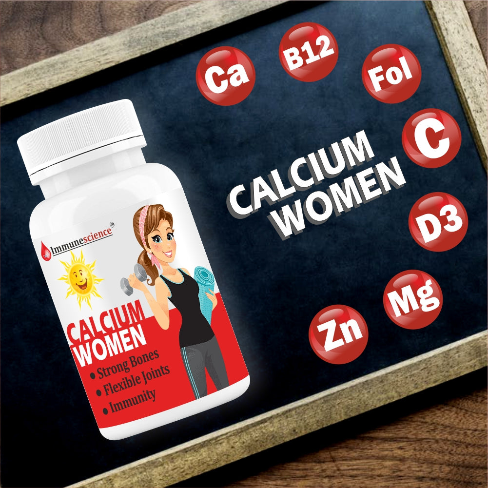 IMMUNESCIENCE Calcium for women 120 Tablets