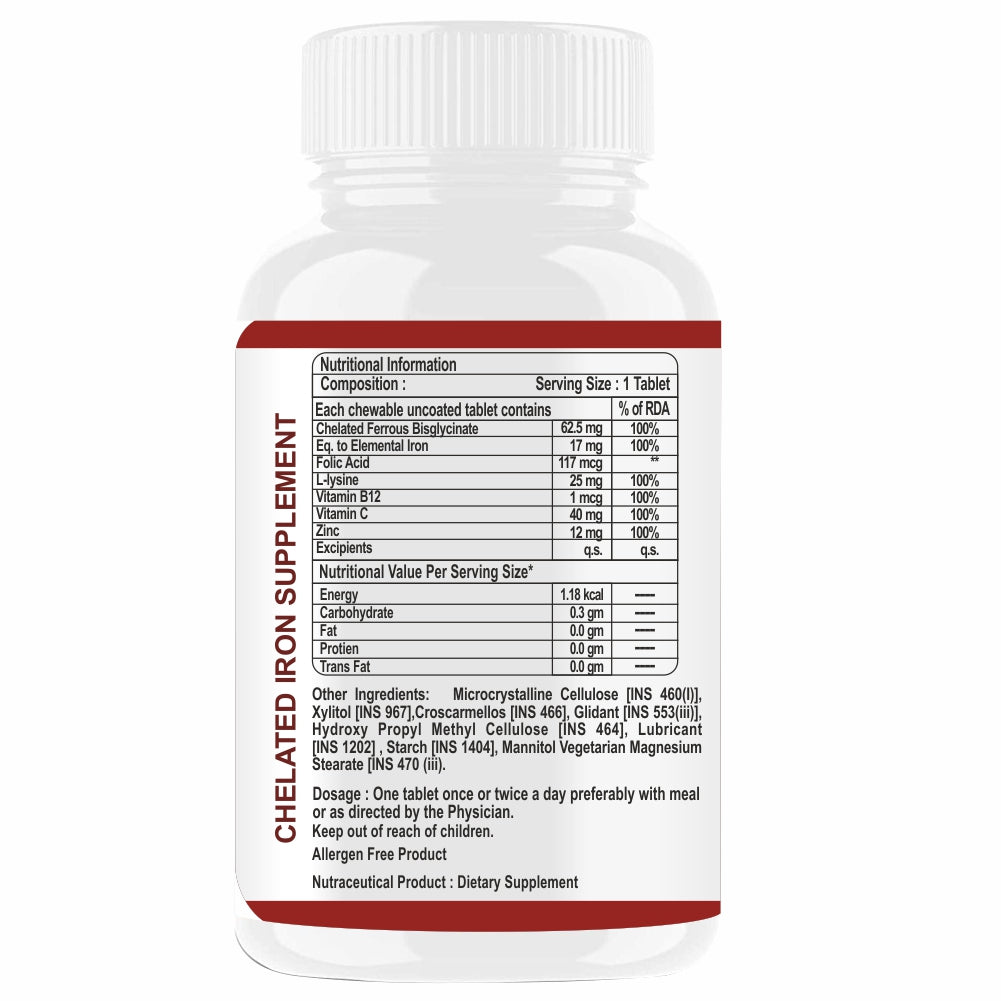 IMMUNESCIENCE Iron for women 120 Tablets