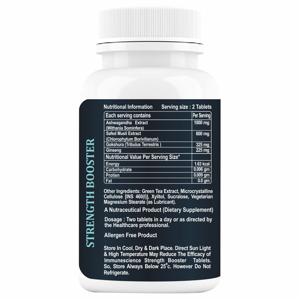 Immunescience Stamina Booster for men 120 Tablets