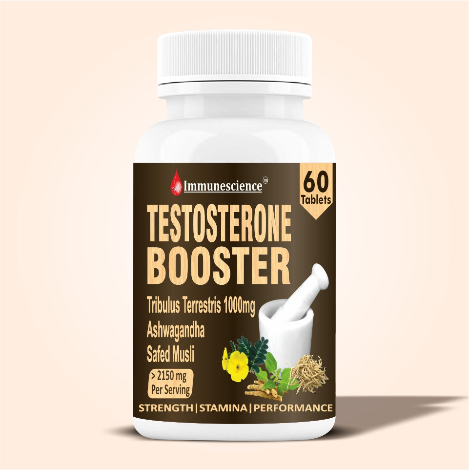 Immunescience Testosterone Booster for men 60 Tablets