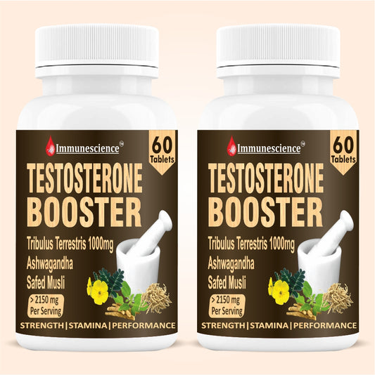 Immunescience Testosterone Booster for men 120 Tablets