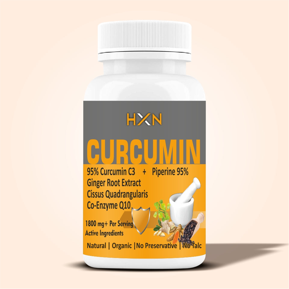 HXN Curcumin Supplements Tablets 60 Tablets