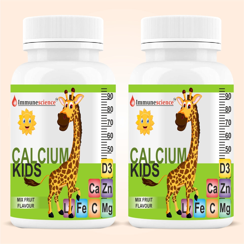 Immunescience Calcium For Kids 120 Tablets