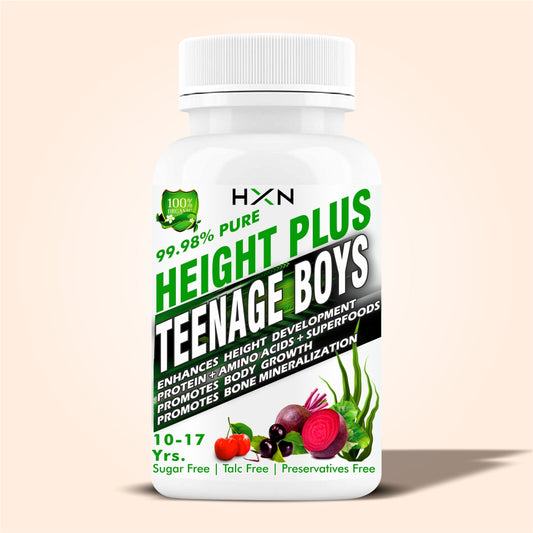 HXN Height Increase Medicine For Boys 60 Tablets