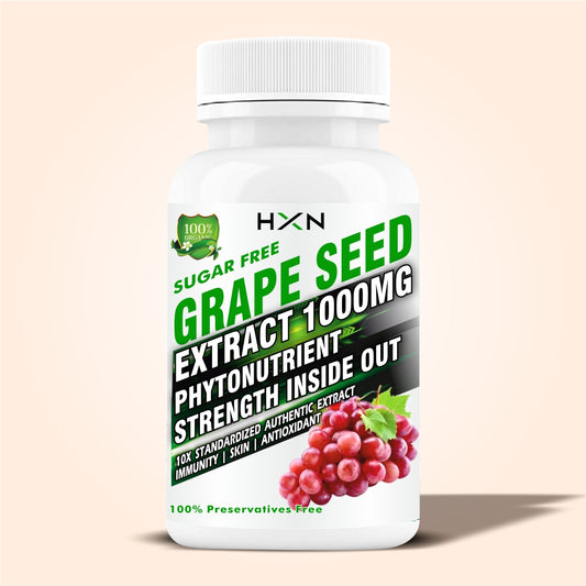 HXN Grape Seed Extract 1000mg 60 Tablets