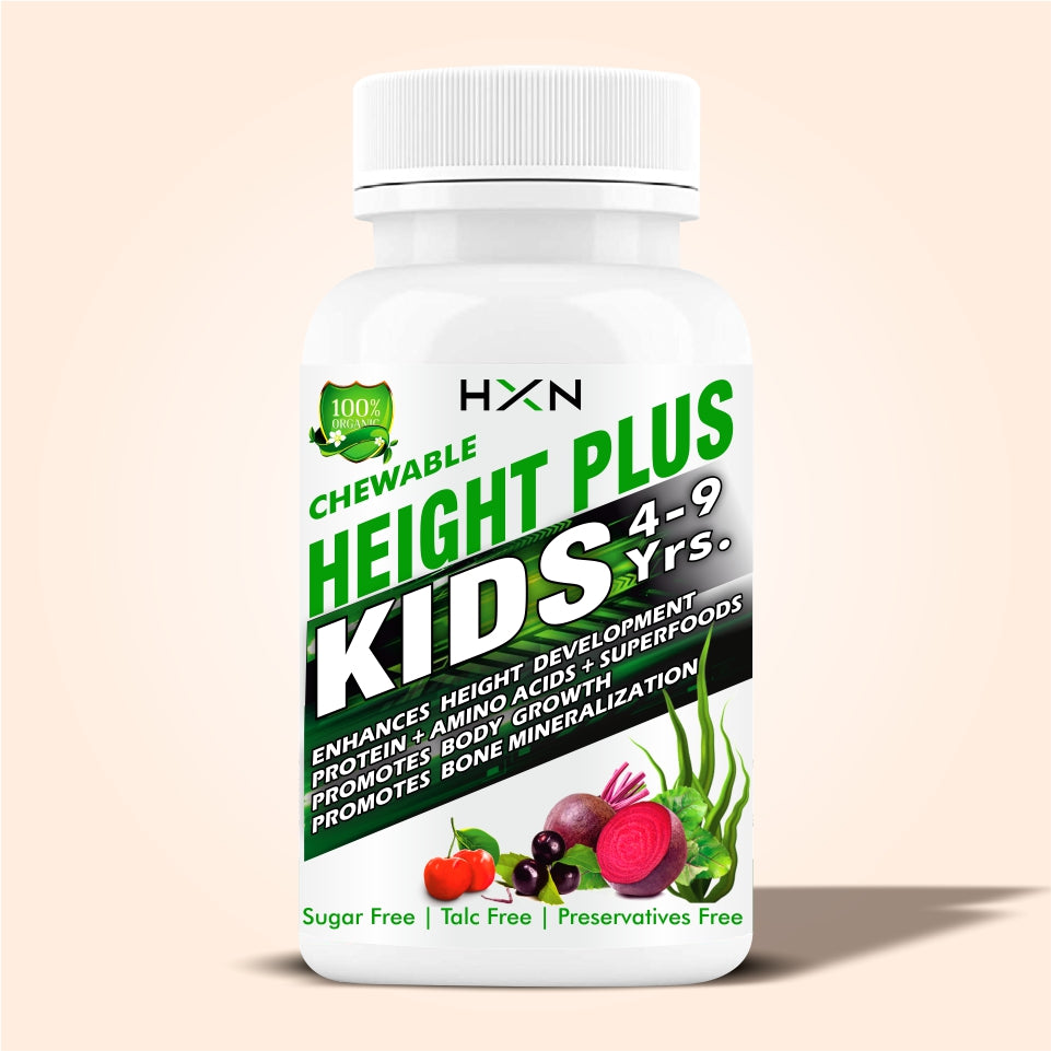 HXN Height Increase Medicine For Kids 60 Tablets