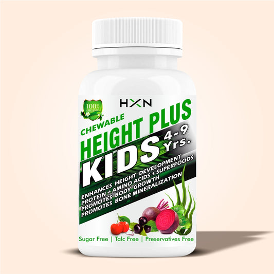 HXN Height Increase Medicine For Kids 60 Tablets