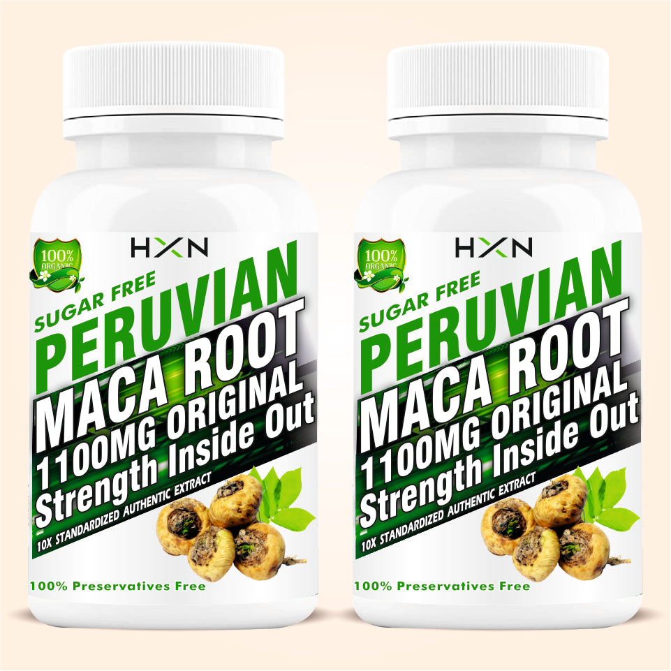 HXN Maca Root Powder 120 Tablets