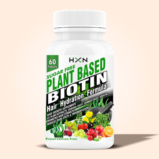 HXN Biotin For Hair Growth 60 Tablets