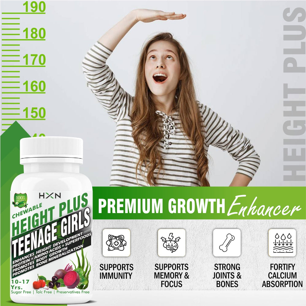 HXN Height Increase Medicine For Girls With Ayurvedic Herbs