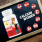 IMMUNESCIENCE Calcium Tablets For Women For Strong Bones, Immunity & Joint Support -120 Tablet